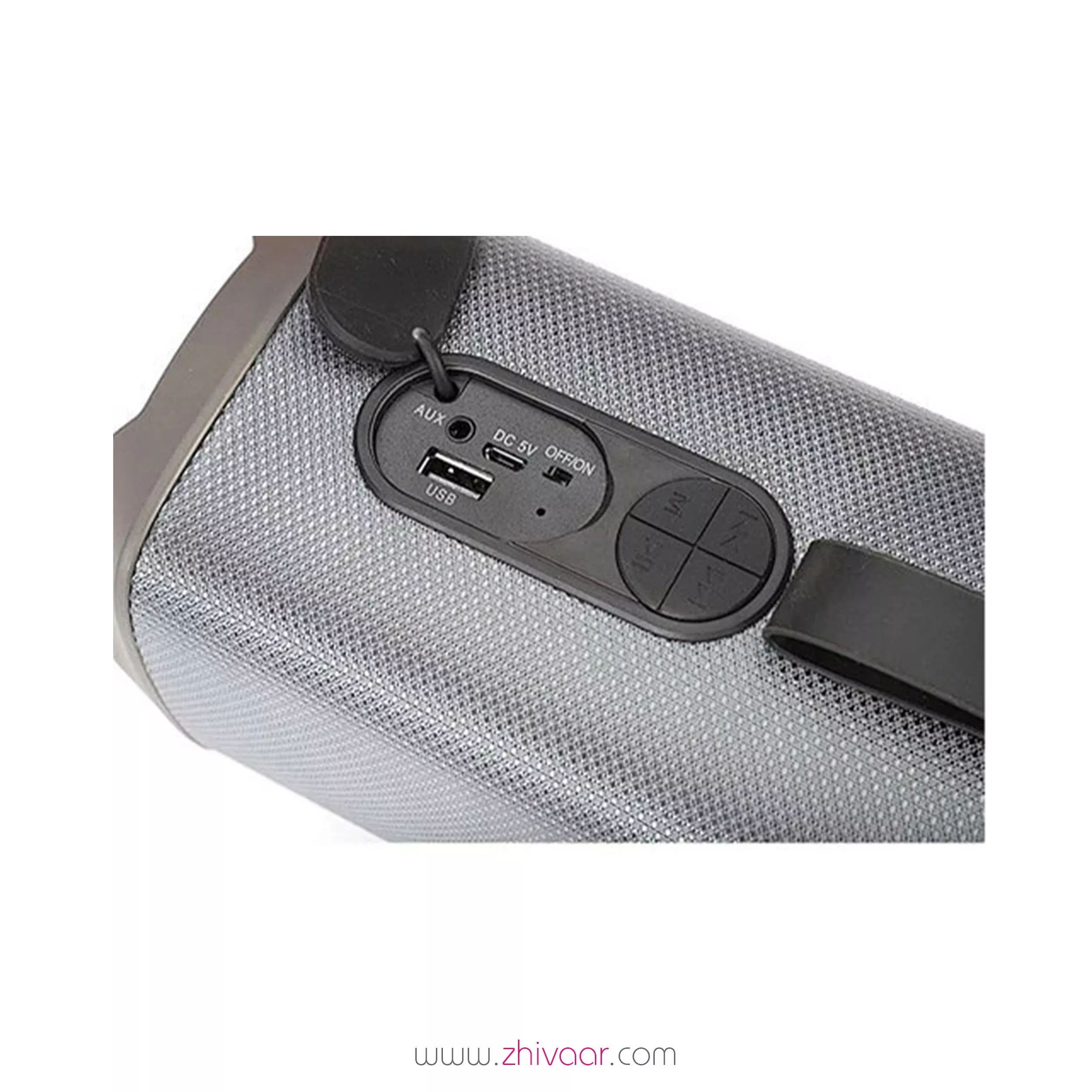 خرید اسپیکر قابل حمل و بلوتوثی بیکارو مدل GF601 رنگ خاکستری - قیمت اسپيکربيکارو مدل GF601 رنگ خاکستري
